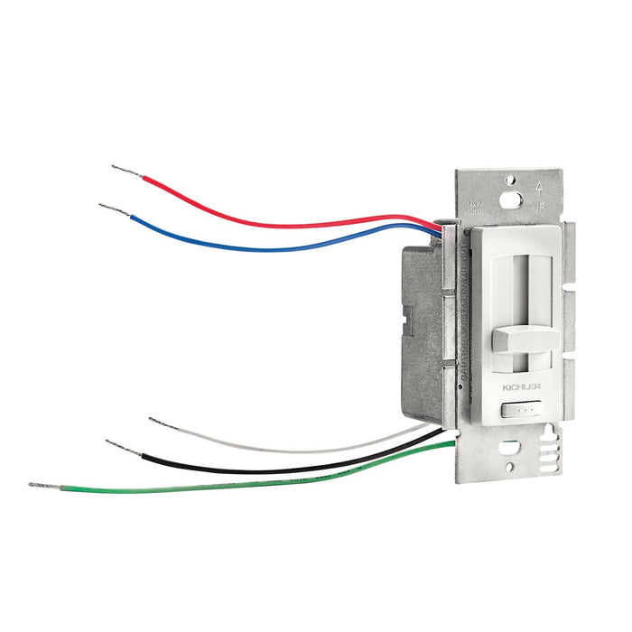 Kichler 4 Inch LED Driver + Dimmer In White Finish