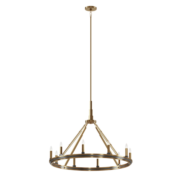 Kichler 27.5 Inch Ten Light Chandelier