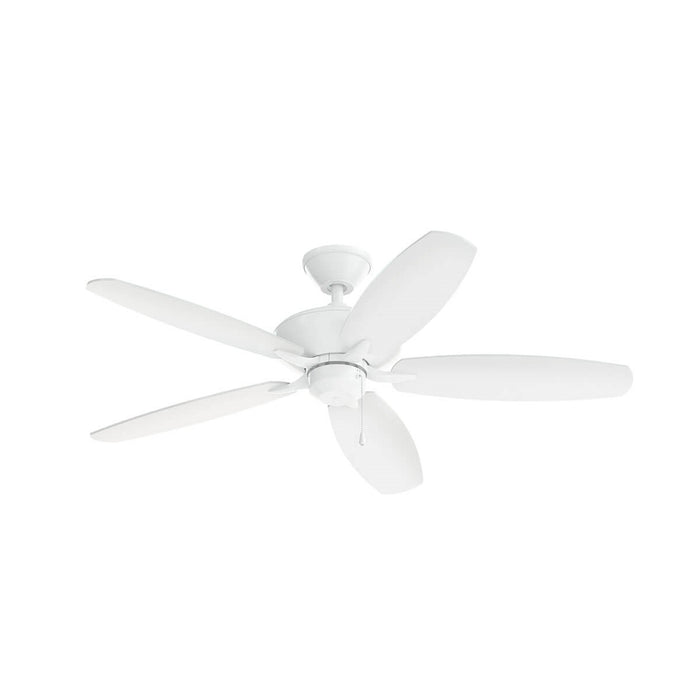 Kichler 52 Inch Ceiling Fan with Reversible Clean Lined Style Blades