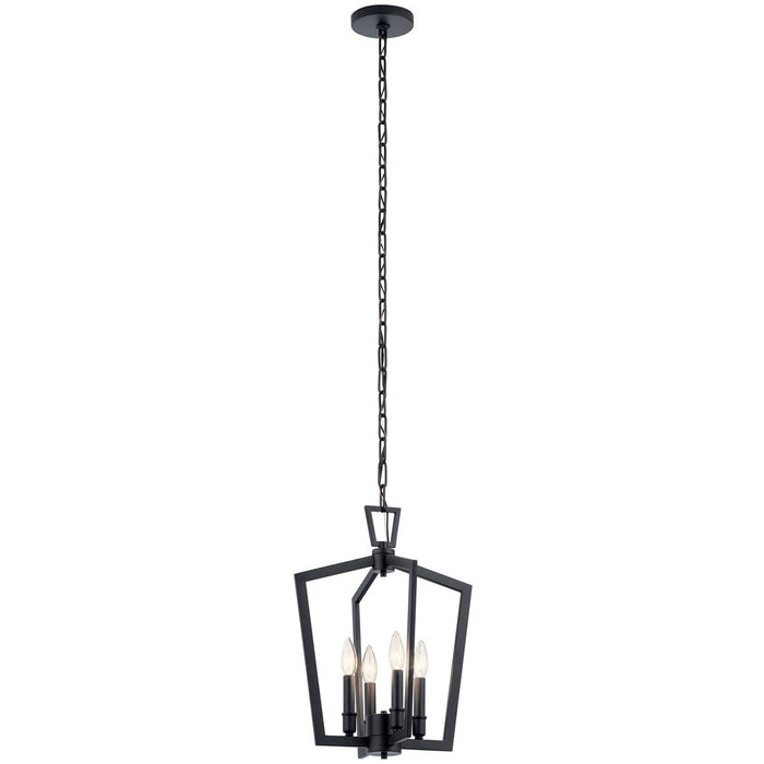 Kichler Four Light Open Cage Style Pendant