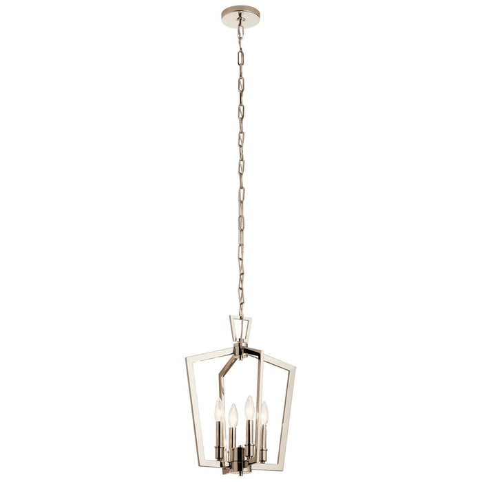 Kichler Four Light Open Cage Style Pendant