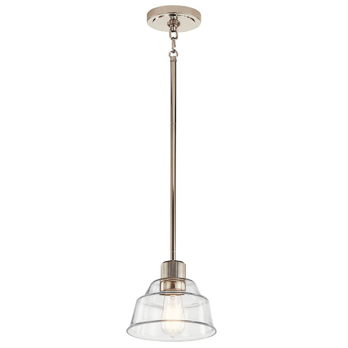 Kichler 7.25 Inch One Light Mini Pendant with Clear Glass