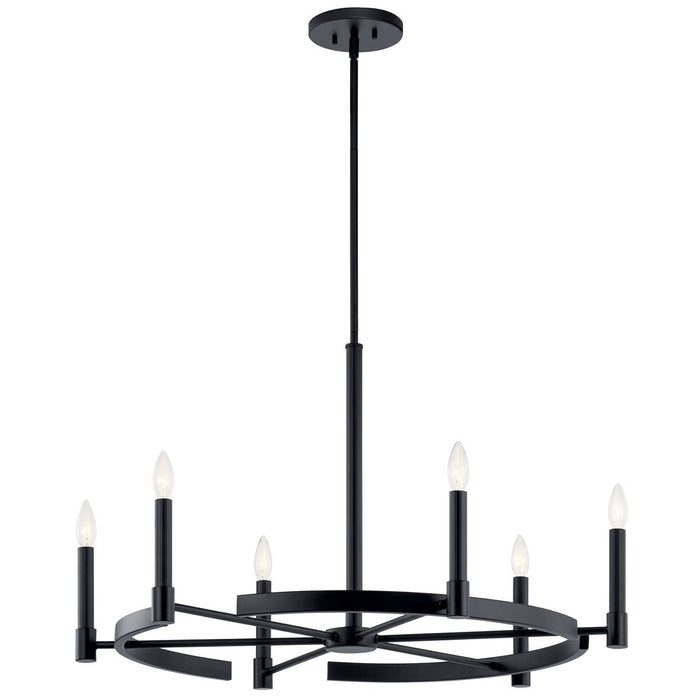 Kichler 20 Inch Six Light Chandelier