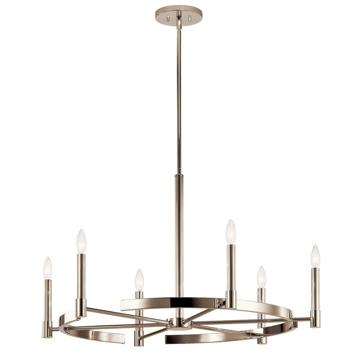 Kichler 20 Inch Six Light Chandelier