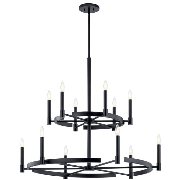 Kichler 33.5 Inch 12 Light Chandelier