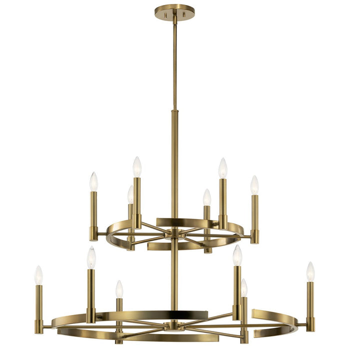 Kichler 33.5 Inch 12 Light Chandelier