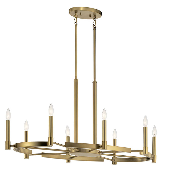 Kichler 20 Inch Eight Light Chandelier