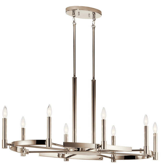 Kichler 20 Inch Eight Light Chandelier