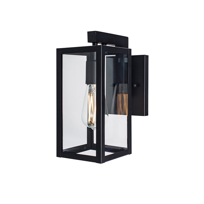 Capture Outdoor Wall Sconce in Matte Black