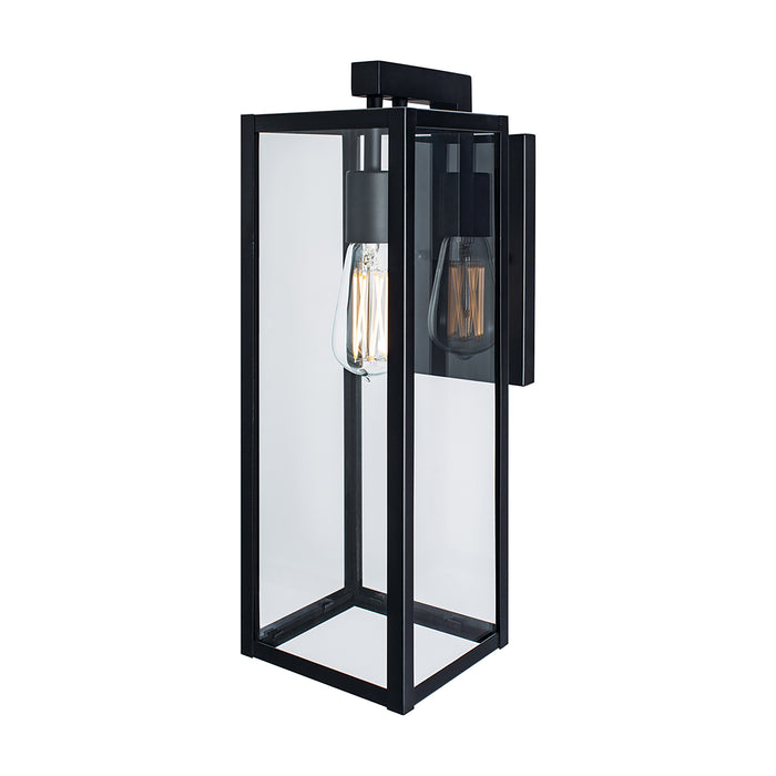 Capture Outdoor Wall Sconce in Matte Black