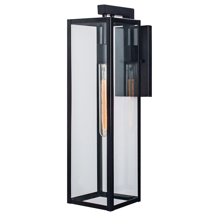 Capture Outdoor Wall Sconce in Matte Black