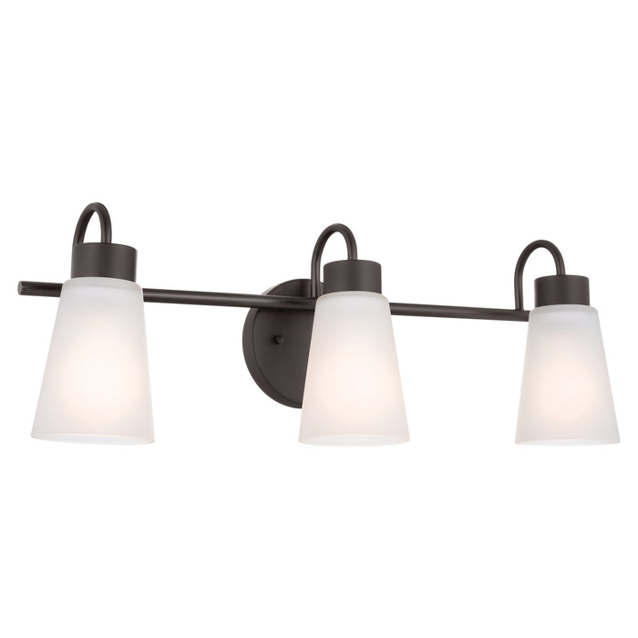 Kichler 23.25 Inch Three Light Bathroom Vanity Lighting