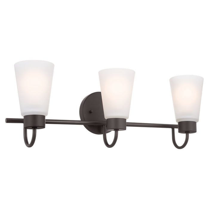 Kichler 23.25 Inch Three Light Bathroom Vanity Lighting