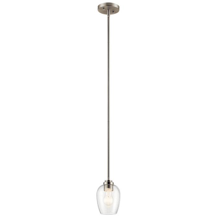 Kichler One Light Mini Pendant Customizable Hanging Heights