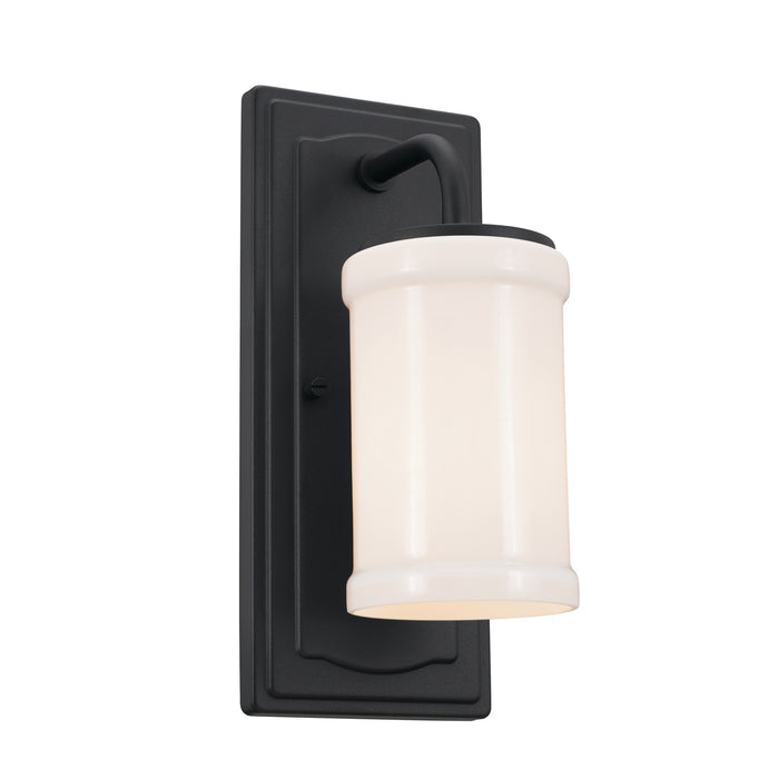 Kichler 12 Inch One Light Wall Sconce with Opal Glass