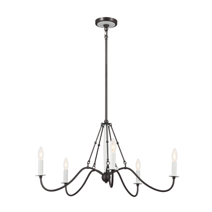 Kichler 16.5 Inch Five Light Chandelier