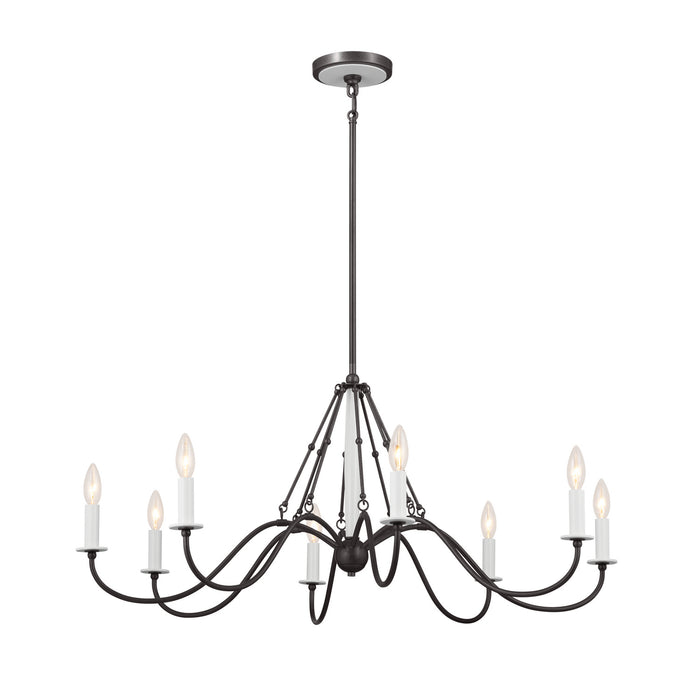 Kichler 17 Inch Eight Light Chandelier