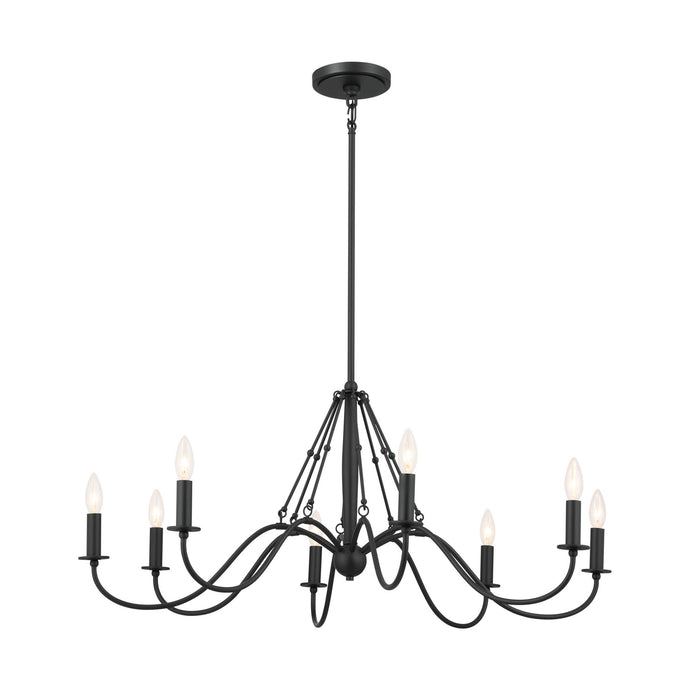 Kichler 17 Inch Eight Light Chandelier