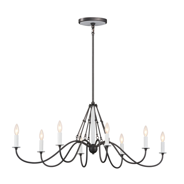 Kichler 18 Inch Eight Light Chandelier