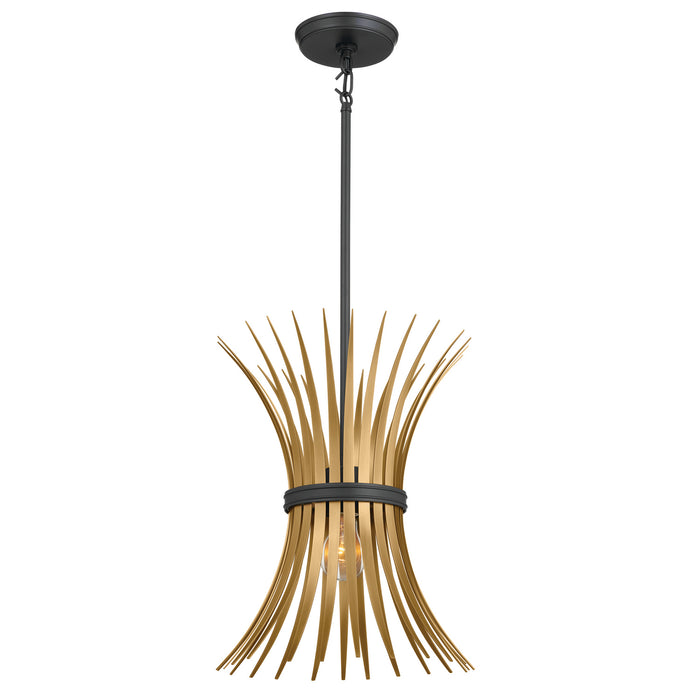 Kichler 16.25 Inch One Light Pendant In Two Tone Finish