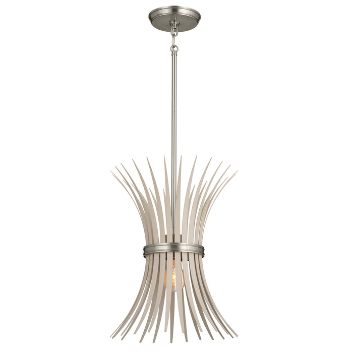 Kichler 16.25 Inch One Light Pendant In Two Tone Finish