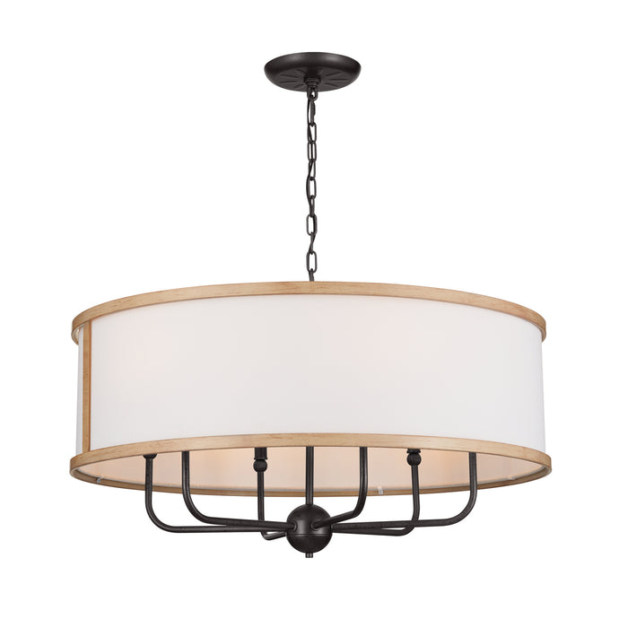 Kichler 17 Inch Six Light Chandelier