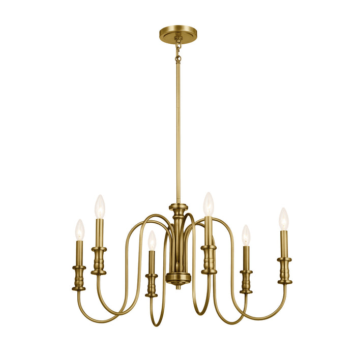 Kichler 15.5 Inch Six Light Chandelier