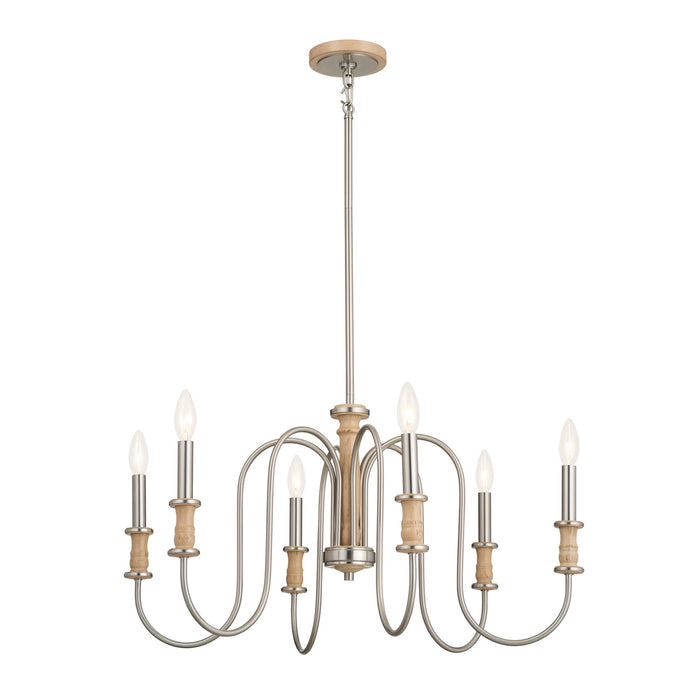 Kichler 15.5 Inch Six Light Chandelier