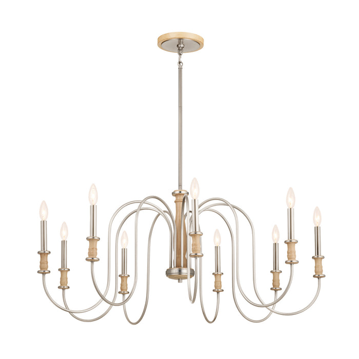 Kichler 19.25 Inch Nine Light Chandelier