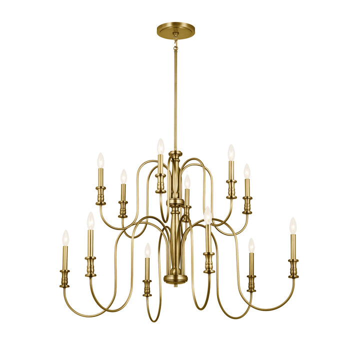 Kichler 29.75 Inch 12 Light Chandelier