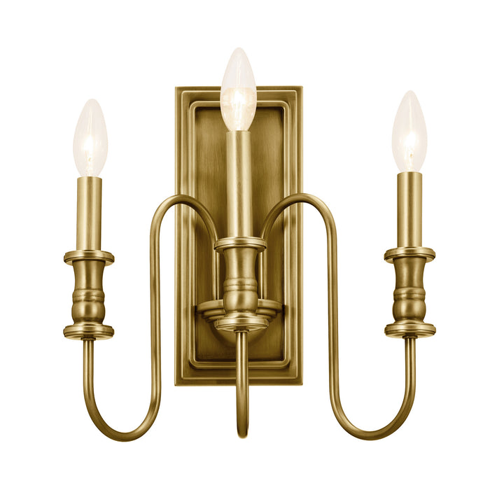 Kichler 14.5 Inch Three Light Wall Sconce