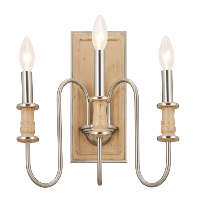 Kichler 14.5 Inch Three Light Wall Sconce