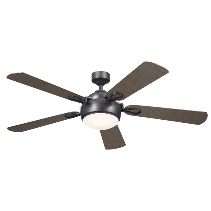 Kichler 60 Inch Ceiling Fan with Steel body and Plywood Blades