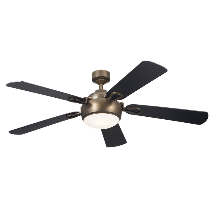 Kichler 60 Inch Ceiling Fan with Steel body and Plywood Blades