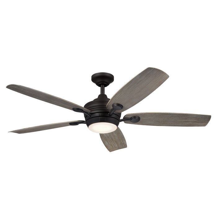 Kichler 56 Inch Ceiling Fan with 4-Inch Integrated, Dimmable 3000K LED Light