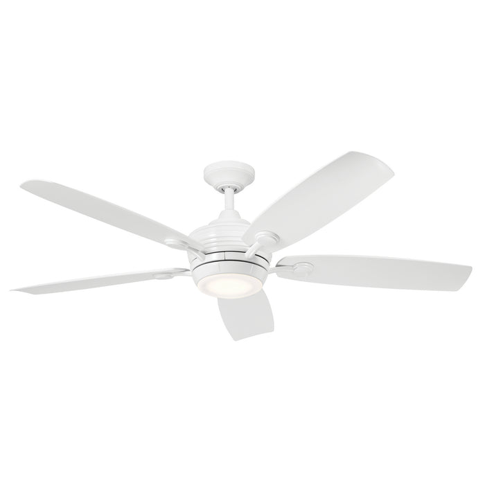 Kichler 56 Inch Ceiling Fan with 4-Inch Integrated, Dimmable 3000K LED Light