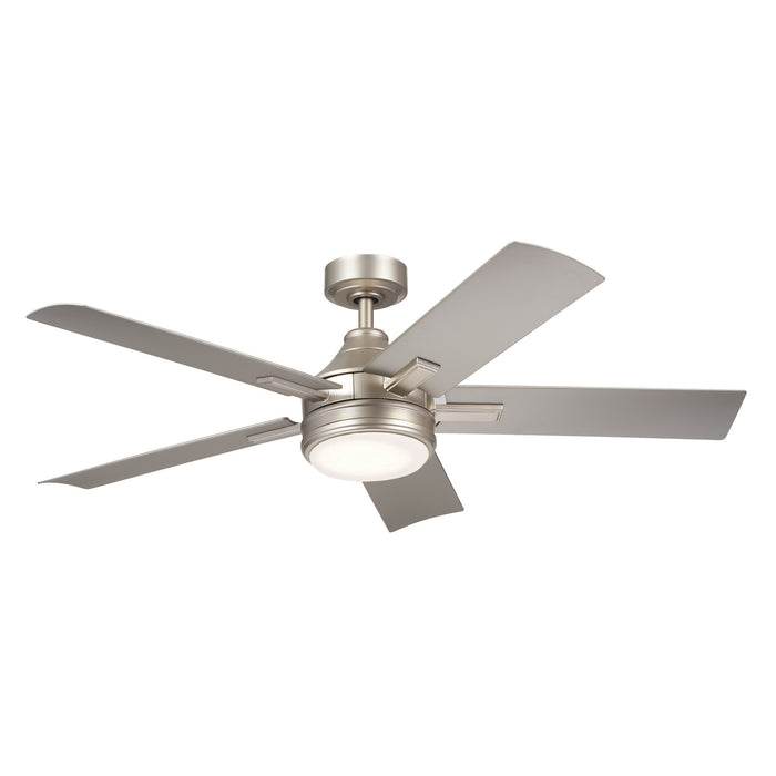 Kichler 52 Inch Ceiling Fan with 4 Inch Integrated, Dimmable 3000K LED