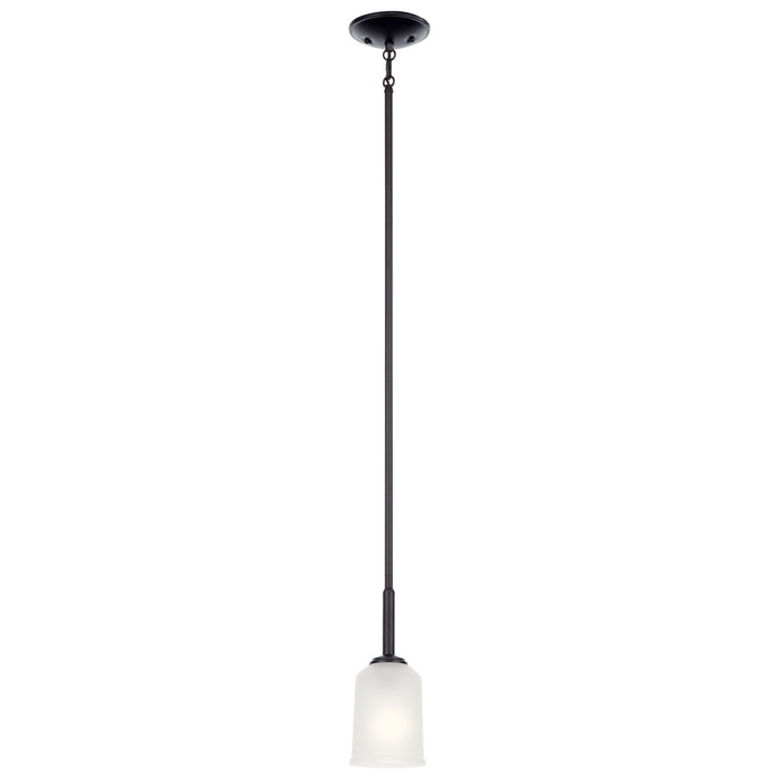 Kichler One Light Mini Pendant with Removable Glass