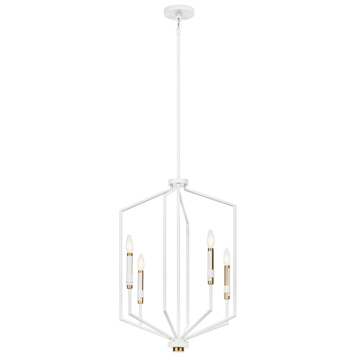 Kichler 27.75 Inch Four Light Foyer Pendant