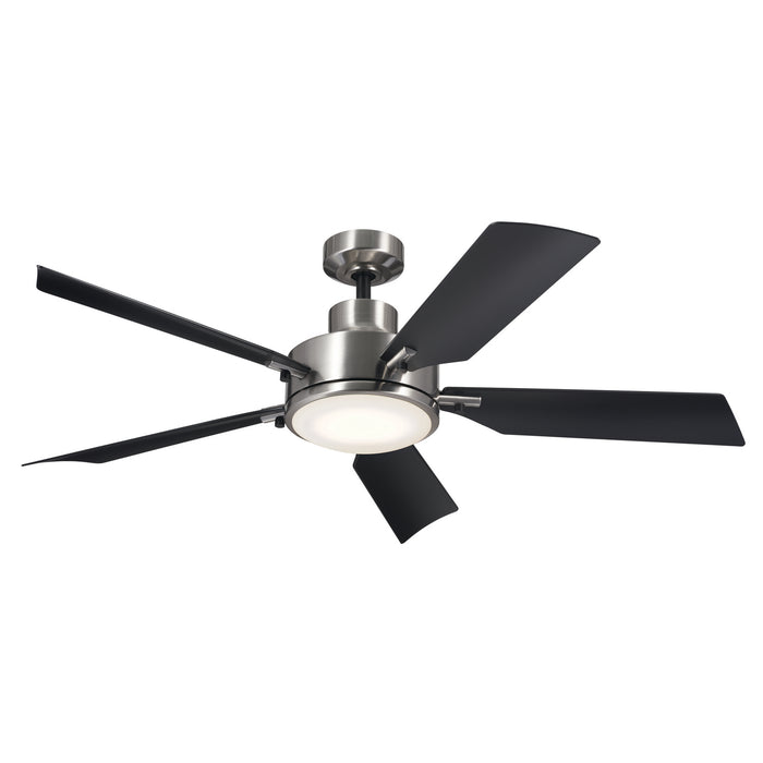 Kichler 56 Inch Ceiling Fan with Steel Body and Lightweight, Contoured ABS Blades