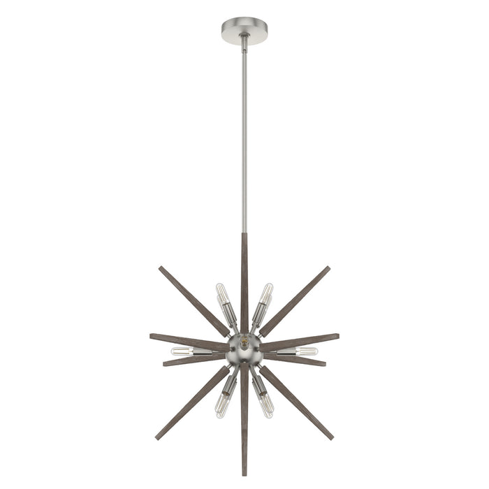 Hunter 12 Light Pendant In Jupiter Star Collection