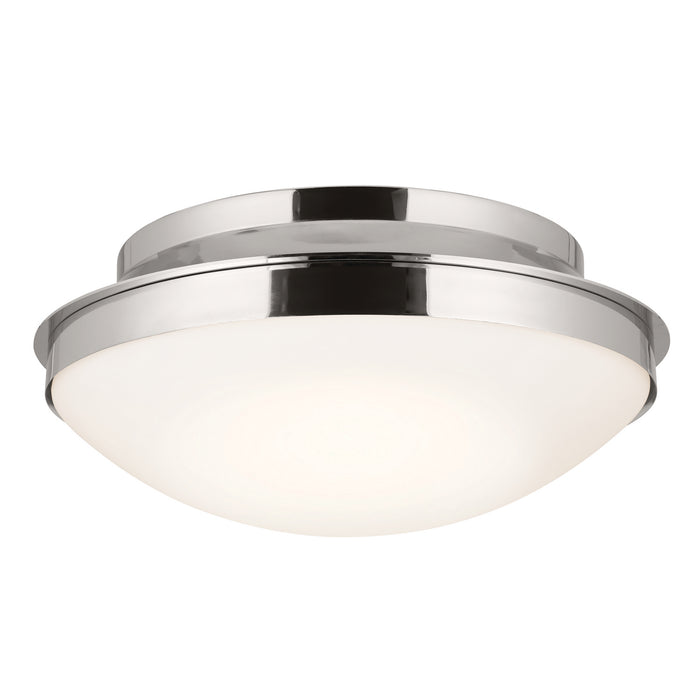 Kichler 17.75 Inch Three Light Flush Mount Light with Metal Base Finish