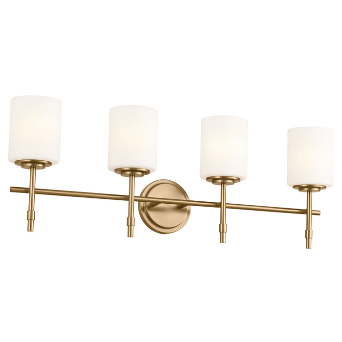 Kichler 32.5 Inch Four Light Bathroom Vanity Lighting