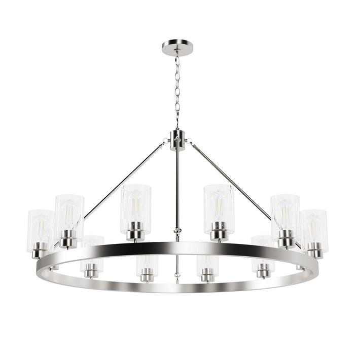 Hunter 12 Light Chandelier In Hartland Collection