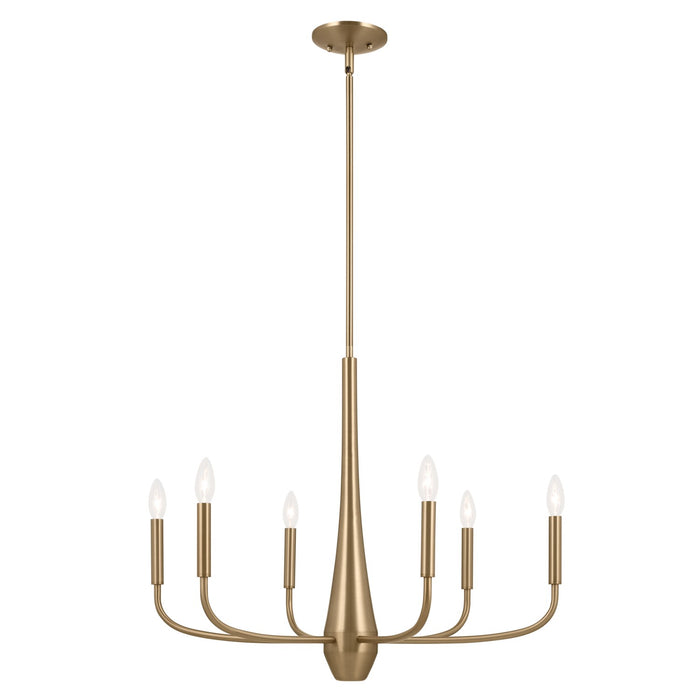 Kichler 28 Inch 6 Light Chandelier