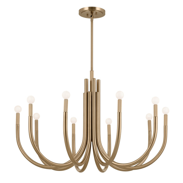 Kichler 40.25 Inch Ten Light Chandelier