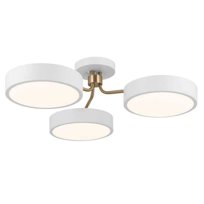 Kichler 40 Inch LED Semi Flush Mount