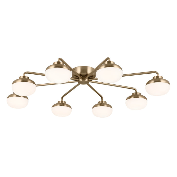 Kichler 33.25 Inch LED Semi Flush Mount