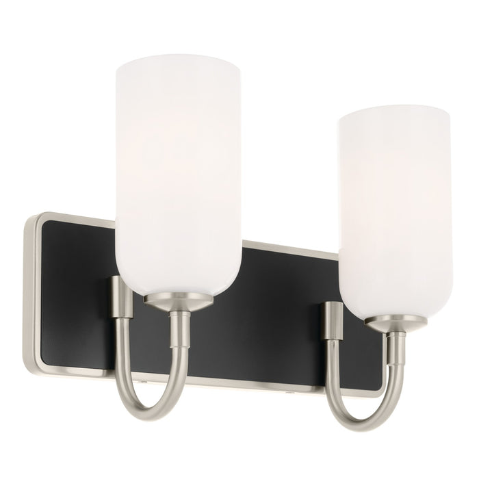 Kichler 14.25 Inch 2 Light Bathroom Vanity Lighting