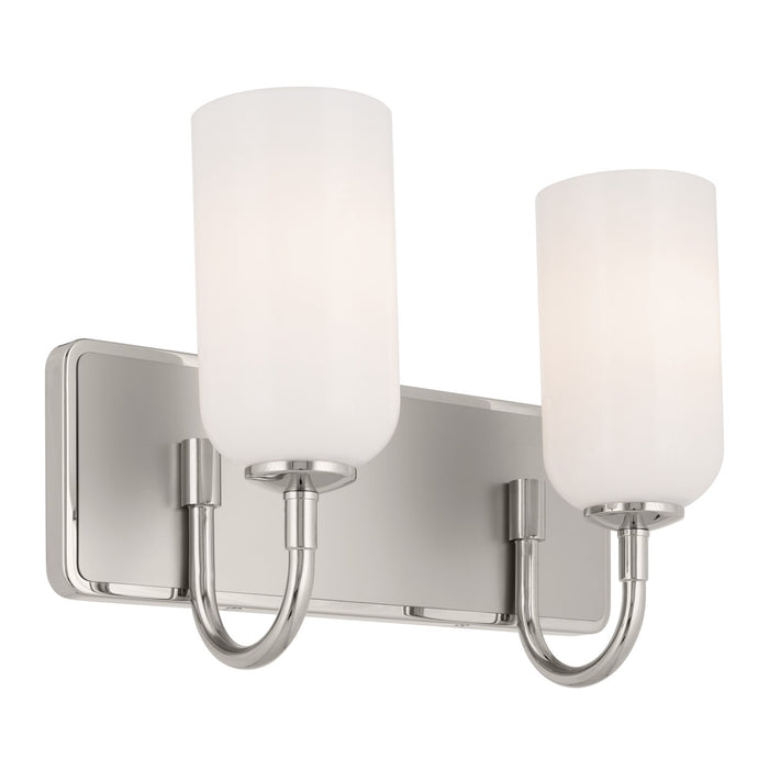 Kichler 14.25 Inch 2 Light Bathroom Vanity Lighting